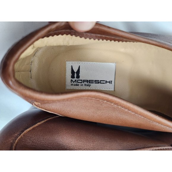 Moreschi Made In Italy Men\'s Sz. 8 Brown Soft Leather Loafers main image 9
